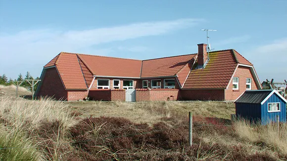 Außenansicht von Blavand Poolhaus