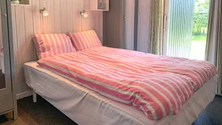 Schlafzimmer in Fuglegræs Hus