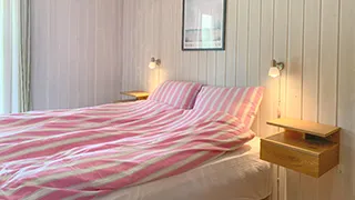 Schlafzimmer in Fuglegræs Hus