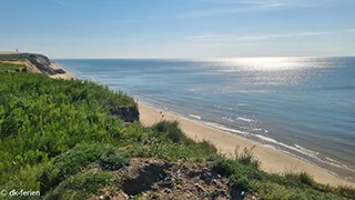 Strand in der Nähe von Hus Rubjerg Knude