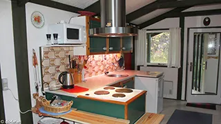 Küche in Knuds Hus