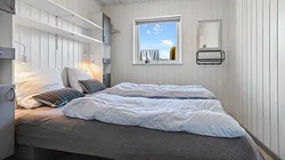 Schlafzimmer in Løkken Afslaphus