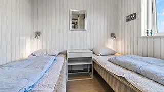 Schlafzimmer in Løkken Afslaphus