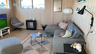 Wohnzimmer von Sommerhus Vesterhav