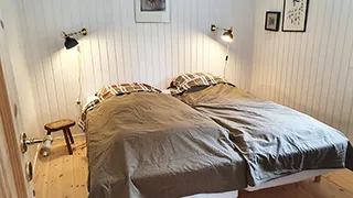 Schlafzimmer in Henriks Hus