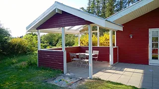 Terrasse von Henriks Hus