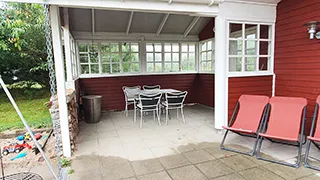 Terrasse von Henriks Hus