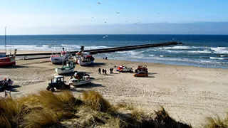 Strand in der Nähe von Hus Furreby Hygge