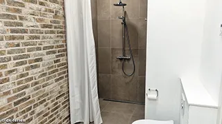 Badezimmer in Løkken Arkitekthus