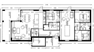 Grundriss von Løkken Arkitekthus