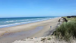 Strand in der Nähe von Hyrdehunds Hus