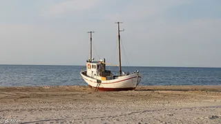 Strand in der Nähe von Slette Hus