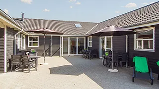 Terrasse von Løkken Poolhaus