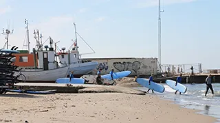 Strand in der Nähe von Helis Hus