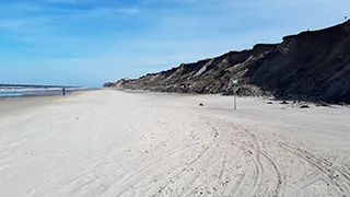 Strand in der Nähe von Helis Hus