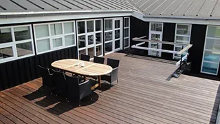 Terrasse von Ørnegaard Hus