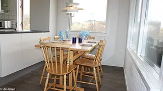 Essbereich in Nørlev Aflsaphus