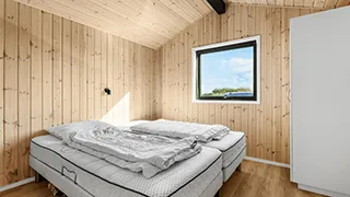 Schlafzimmer in Klithus Grønhøj