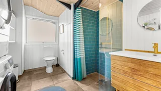 Badezimmer in Klithus Grønhøj