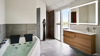 Badezimmer in Grønhøj Spahus