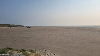 Strand in der Nähe von Grønhøj Spahus