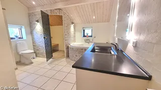 Badezimmer in Løkken Hus