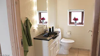 Badezimmer in Løkken Hus