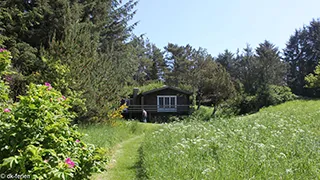 Grundstück von Skallerup Blockhütte