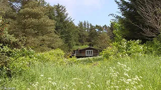 Grundstück von Skallerup Blockhütte