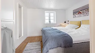 Schlafzimmer in Rubjerg Knude Havhus