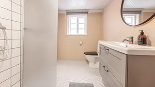 Badezimmer in Rubjerg Knude Havhus