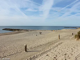 Strand in der Nähe von Rådyrhus Agger