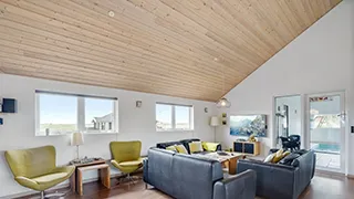 Wohnzimmer von Lemvig Hus
