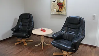 Wohnzimmer von Hus Stjernehimlen