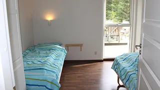 Schlafzimmer in Hus Stjernehimlen