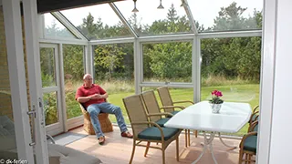 Wintergarten von Sivsanger Hus