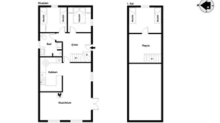 Grundriss von Hus Klittens drøm