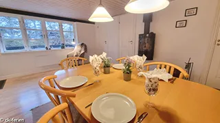 Essbereich in Anglerheimat Reethaus