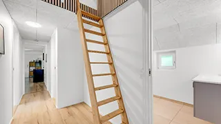 Flur von Husby Gruppehus