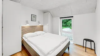 Schlafzimmer in Husby Gruppehus