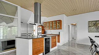 Küche in Vedersø Klit Poolhus