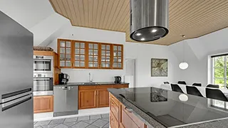 Küche in Vedersø Klit Poolhus