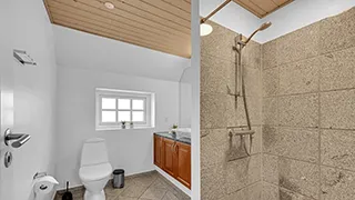 Badezimmer in Vedersø Klit Poolhus