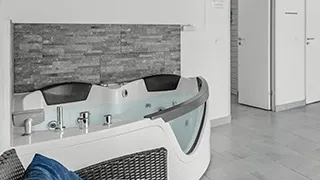 Whirlpool in Øhuse Poolhus