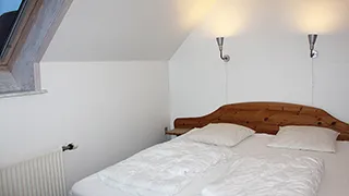 Schlafzimmer in Klitlejlighed