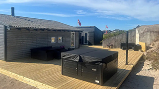 Außenwhirlpool  Panorama Sommerhus