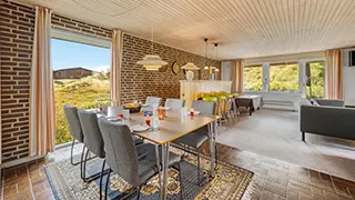 Essbereich in Marehalm Sommerhus