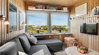 Wohnzimmer von Hus ved klitterne