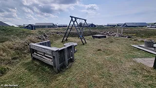 Spielgeräte bei Sommerhus Bjerregård