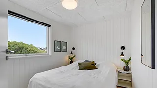 Schlafzimmer in Bjerregård Poolhus